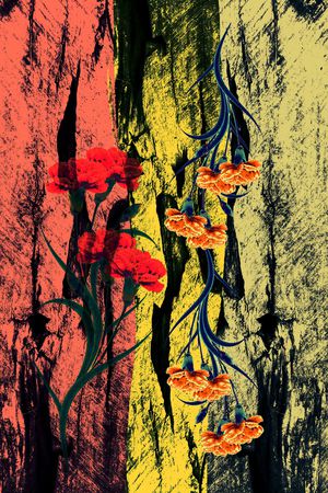 定位花印花华亿平台图片