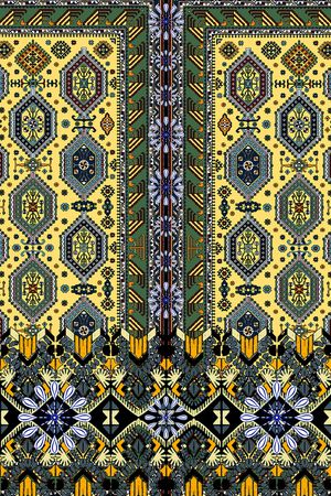 旗袍印花华亿平台图片