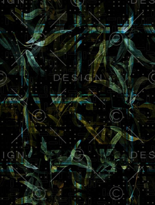 手绘水彩印花华亿平台图片