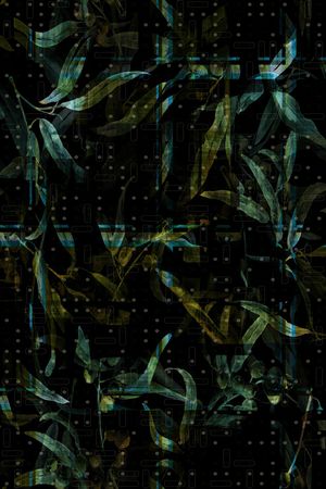 手绘水彩印花华亿平台图片