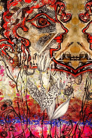 定位花印花华亿平台图片