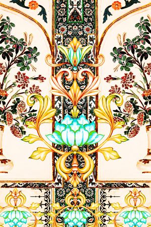 复古印花华亿平台图片