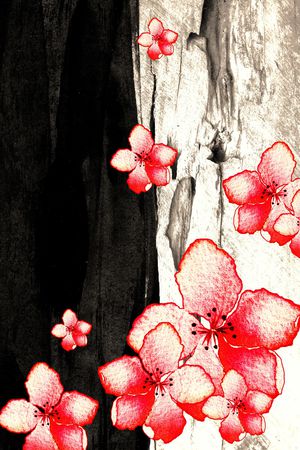 泼墨印花华亿平台图片