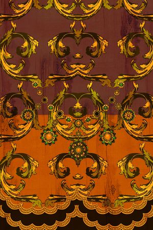 复古印花华亿平台图片