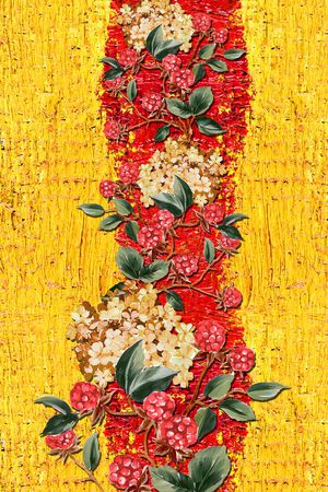 复古印花华亿平台图片