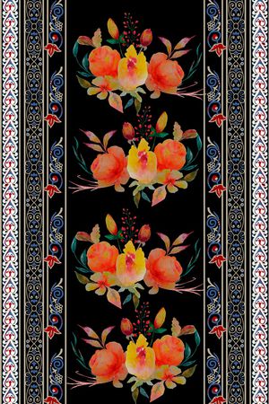 复古印花华亿平台图片