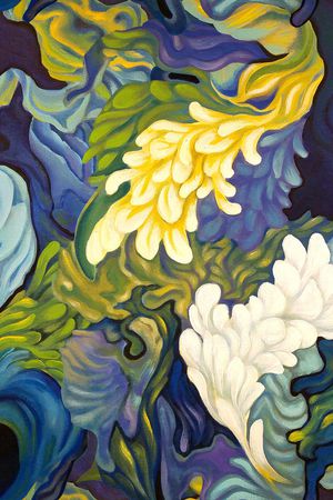 笔触印花华亿平台图片