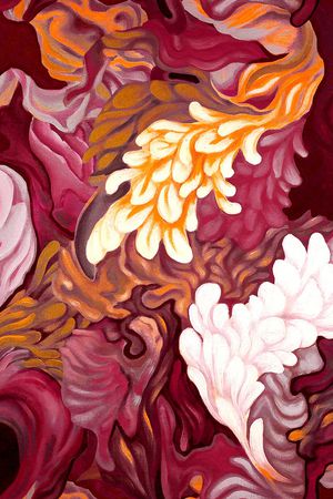 笔触印花华亿平台图片