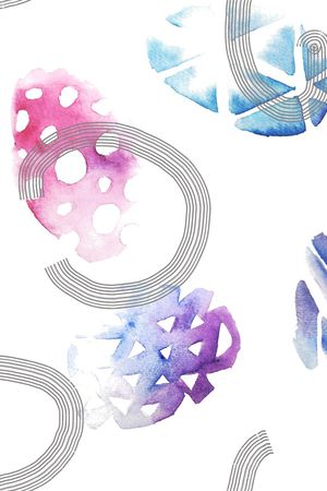 黑底花卉印花华亿平台图片