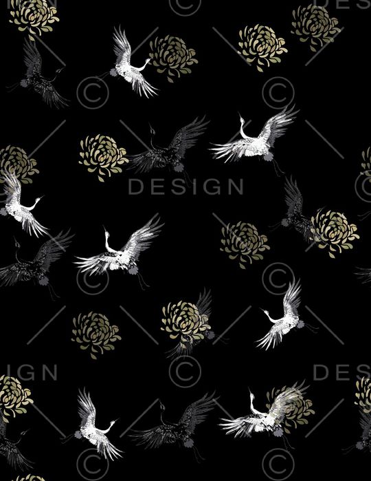 旗袍印花华亿平台图片