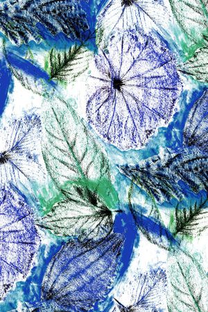 绿植树叶印花华亿平台图片