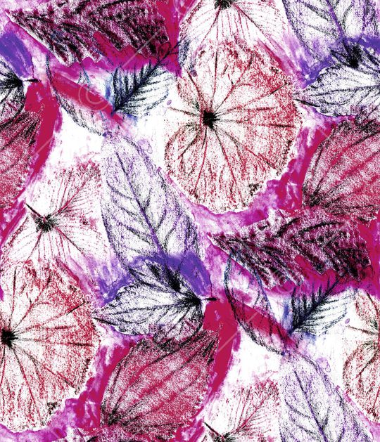 绿植树叶印花华亿平台图片