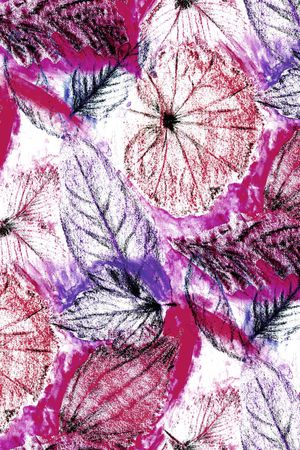 绿植树叶印花华亿平台图片