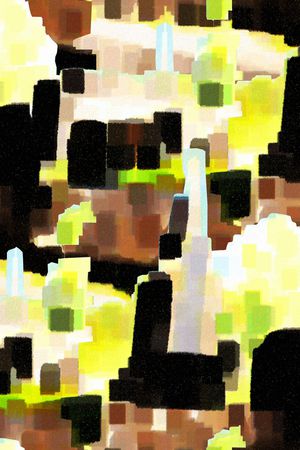 绿植树叶印花华亿平台图片