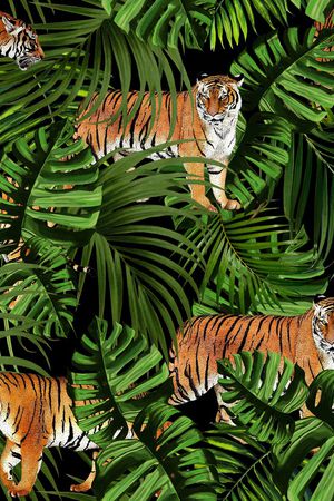 老虎印花华亿平台图片