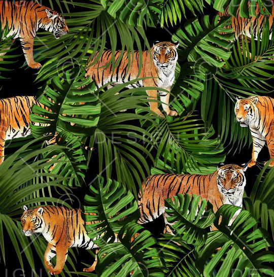 老虎印花华亿平台图片