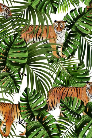 老虎印花华亿平台图片