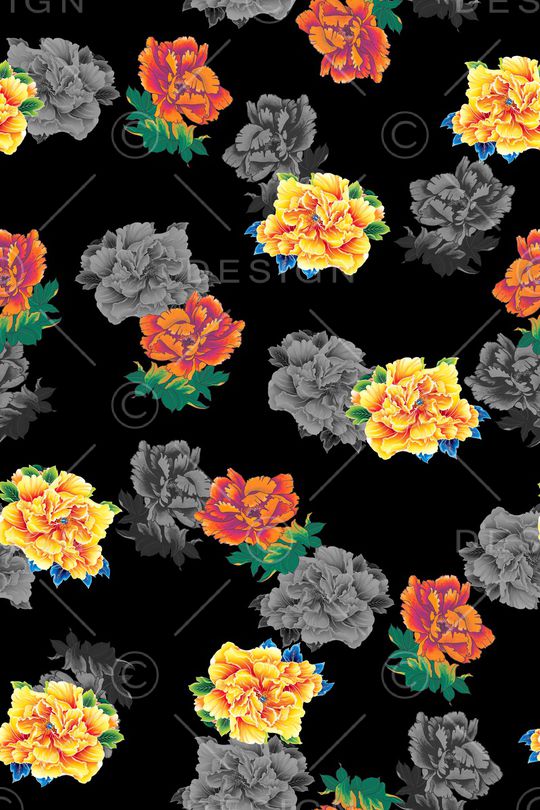 旗袍印花华亿平台图片