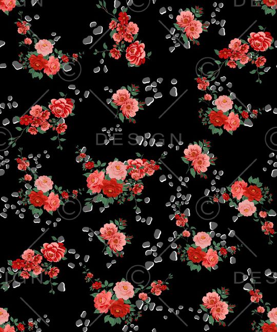 大牌风印花华亿平台图片