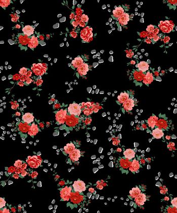 大牌风印花华亿平台图片