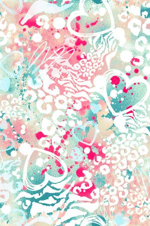 春夏华亿平台印花华亿平台图片