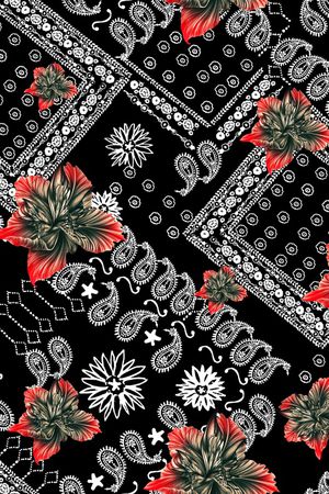 抽象印花华亿平台图片