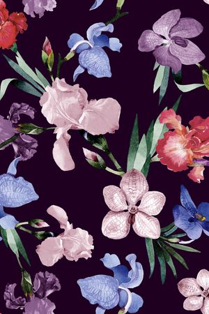 牡丹印花华亿平台图片