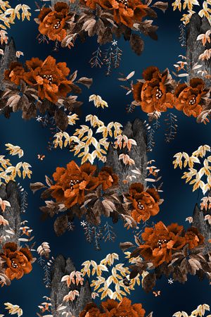 大牌风印花华亿平台图片