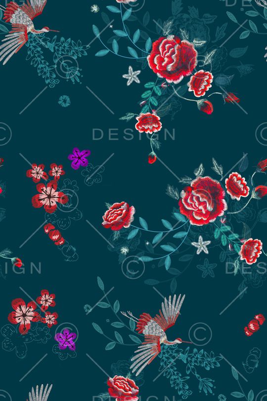 女装印花华亿平台图片