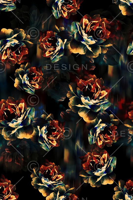 大牌风印花华亿平台图片