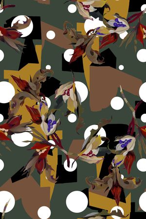 波点印花华亿平台图片