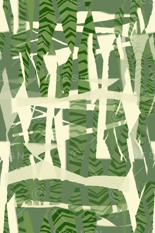 绿植树叶印花华亿平台图片