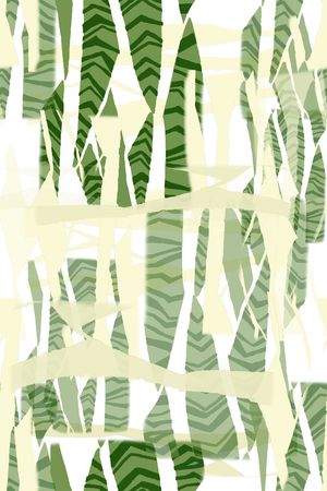 绿植树叶印花华亿平台图片