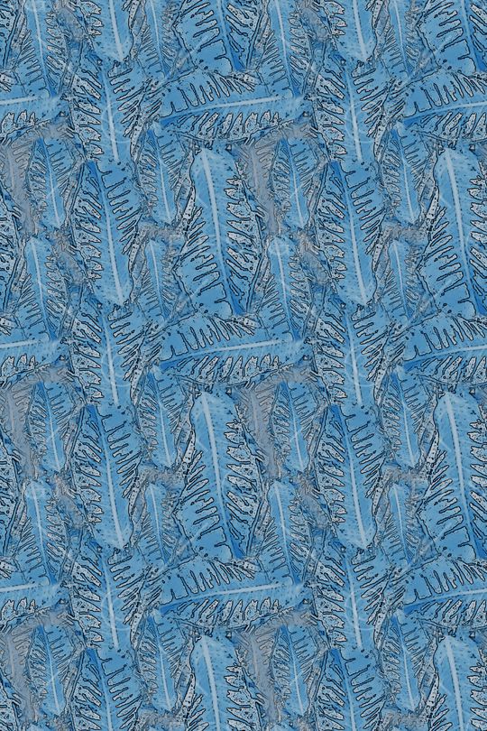 绿植树叶印花华亿平台图片