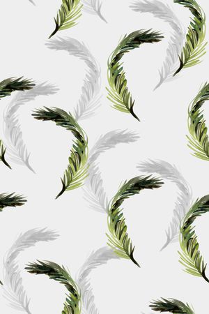 卷草印花华亿平台图片