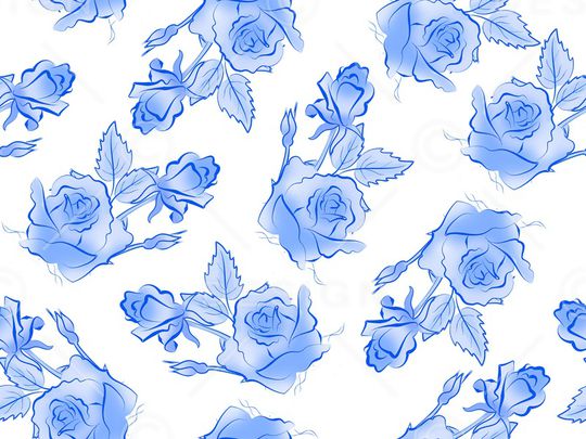 电子玫瑰花印花华亿平台图片