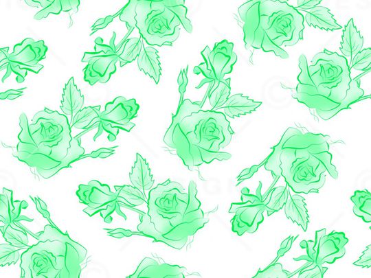 电子玫瑰花印花华亿平台图片