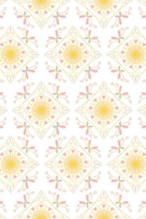 民族花卉印花华亿平台图片