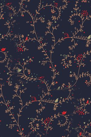 树枝印花华亿平台图片