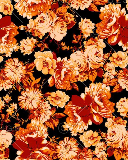 小碎花印花华亿平台图片