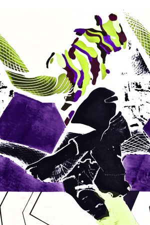 抽象男装印花华亿平台图片