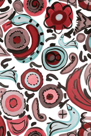 小碎花印花华亿平台图片