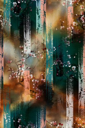 大牌风印花华亿平台图片