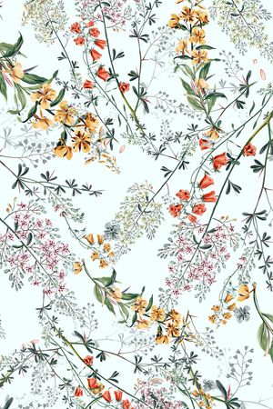 树枝印花华亿平台图片