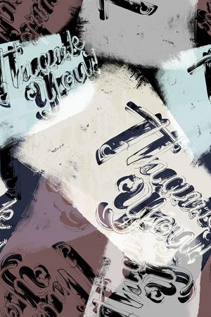 抽象印花华亿平台图片