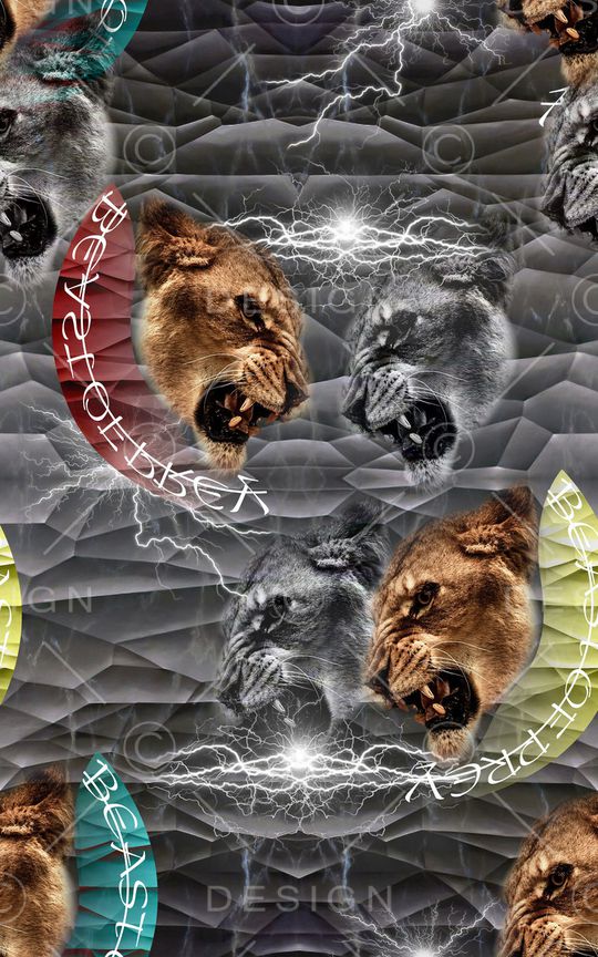 几何印花华亿平台图片