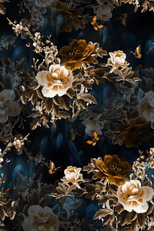 中国风印花华亿平台图片