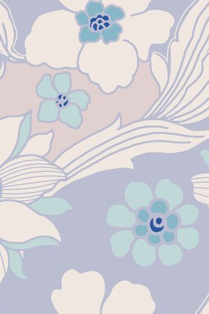 黑底花卉印花华亿平台图片