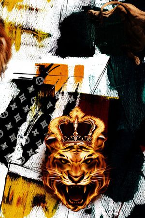 字母印花华亿平台图片