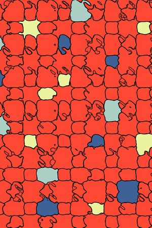 黑底花卉印花华亿平台图片